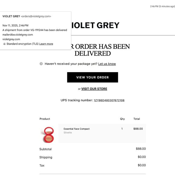 Fara Homidi Essential Face Compact - Silvette - Picture 6 of 6